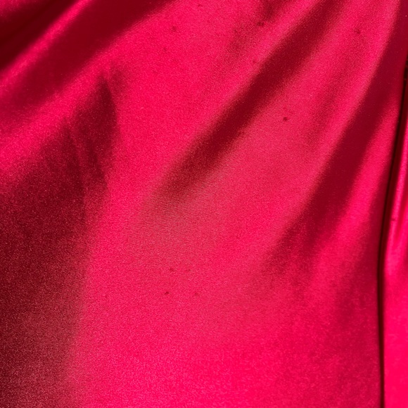 Sherri Hill Stunning Red Prom Corset Gown (style 55419) - Picture 12 of 16